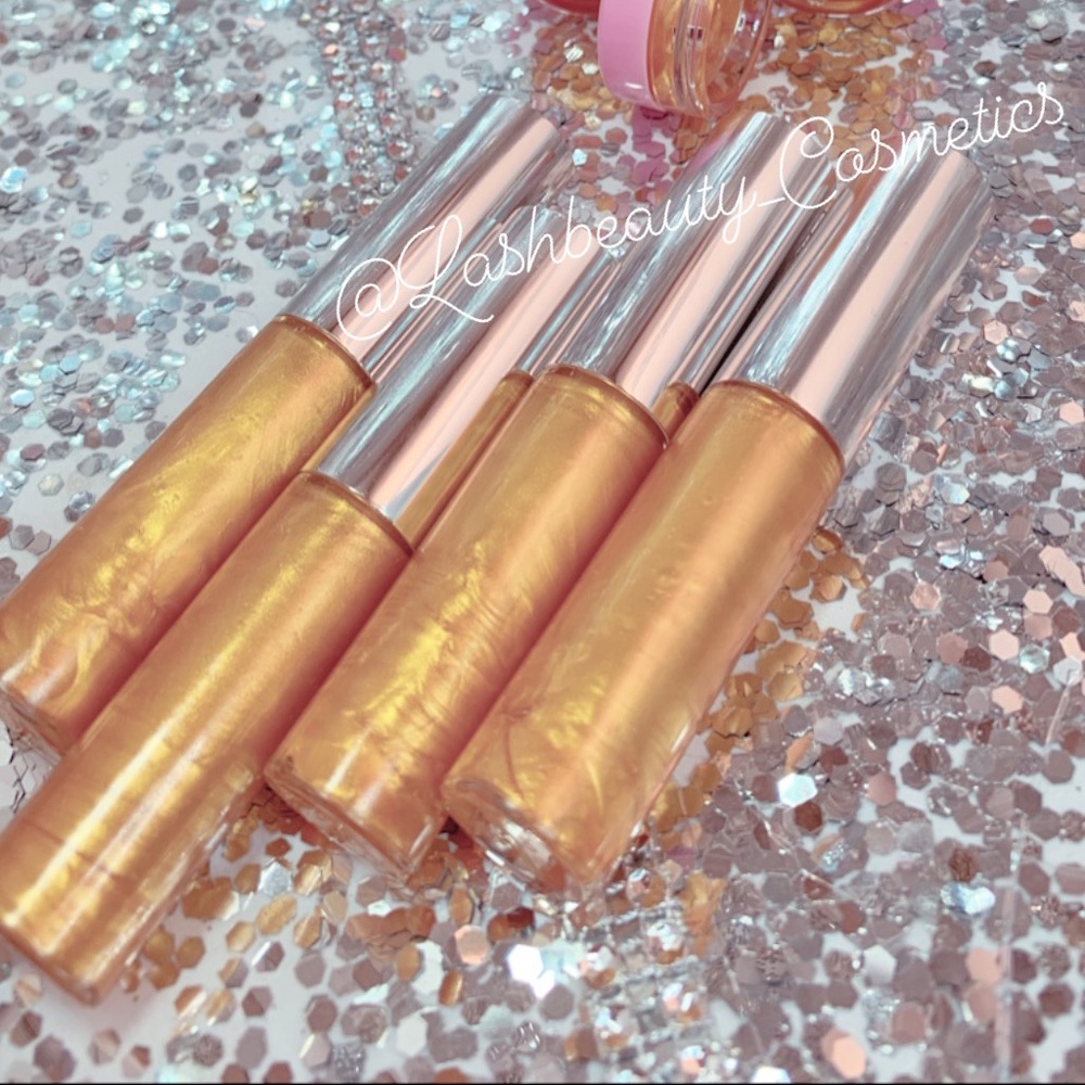 Pure Gold Lipgloss 8ml Silver Wand Tube